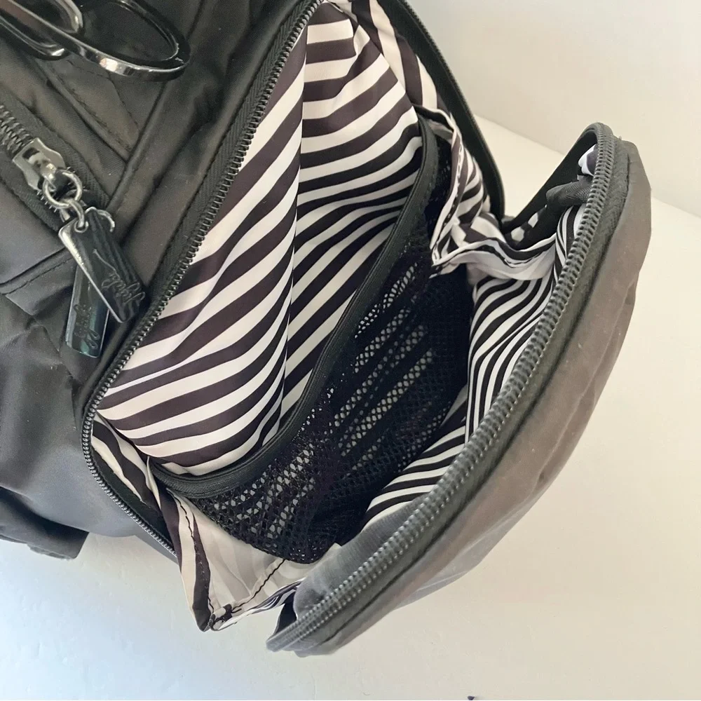 Jujube Be Pumped Black Insulated Breast Pump Diaper Bag